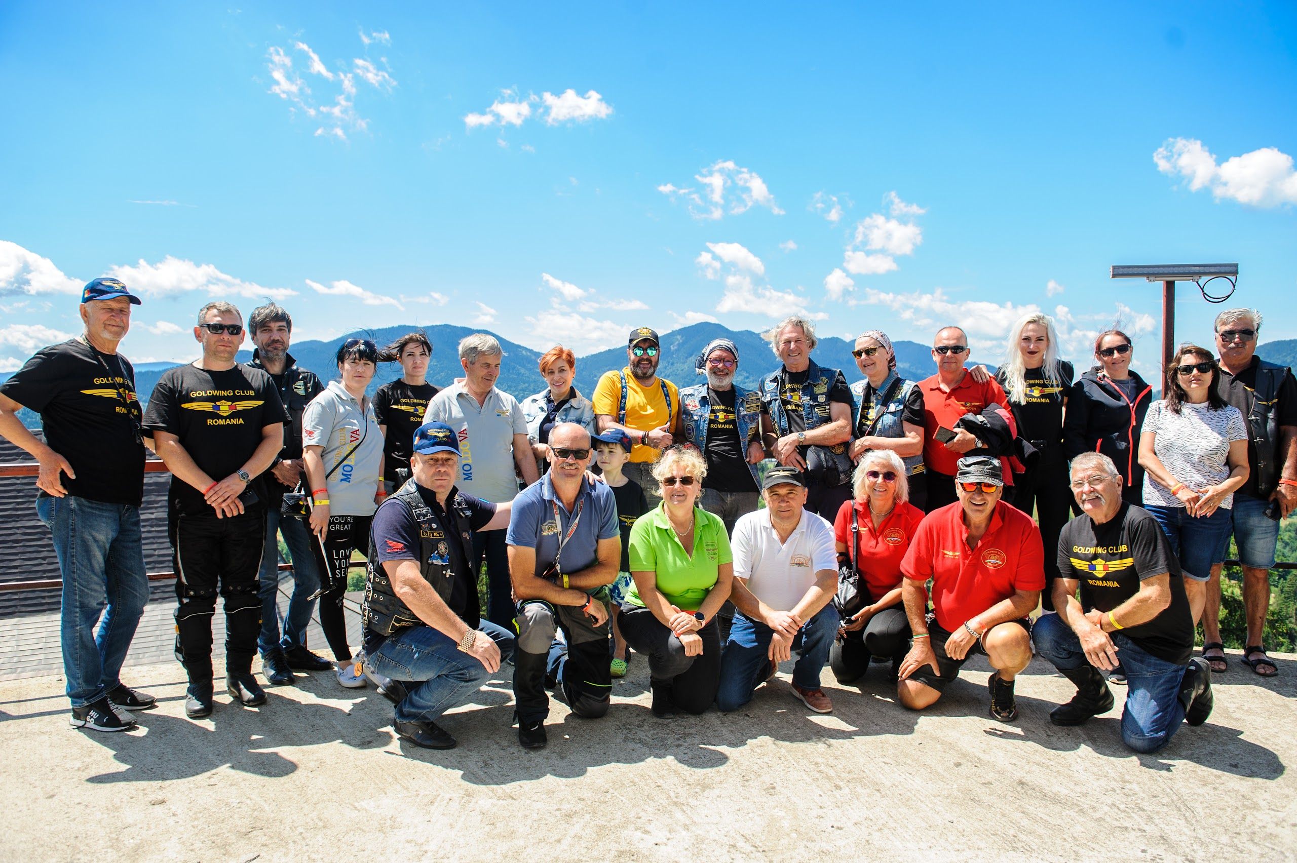 Membrii Goldwing Club România la întâlnirea de la Colibița, 2023