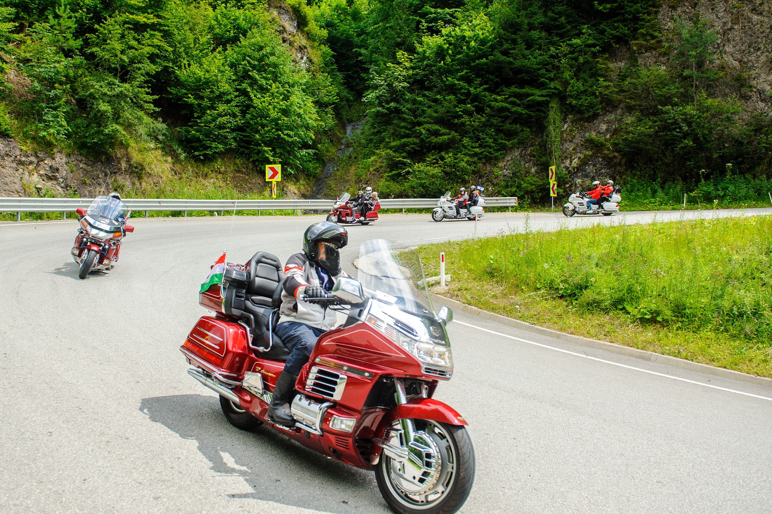 Goldwing pe serpentinele de la Colibița, 2023